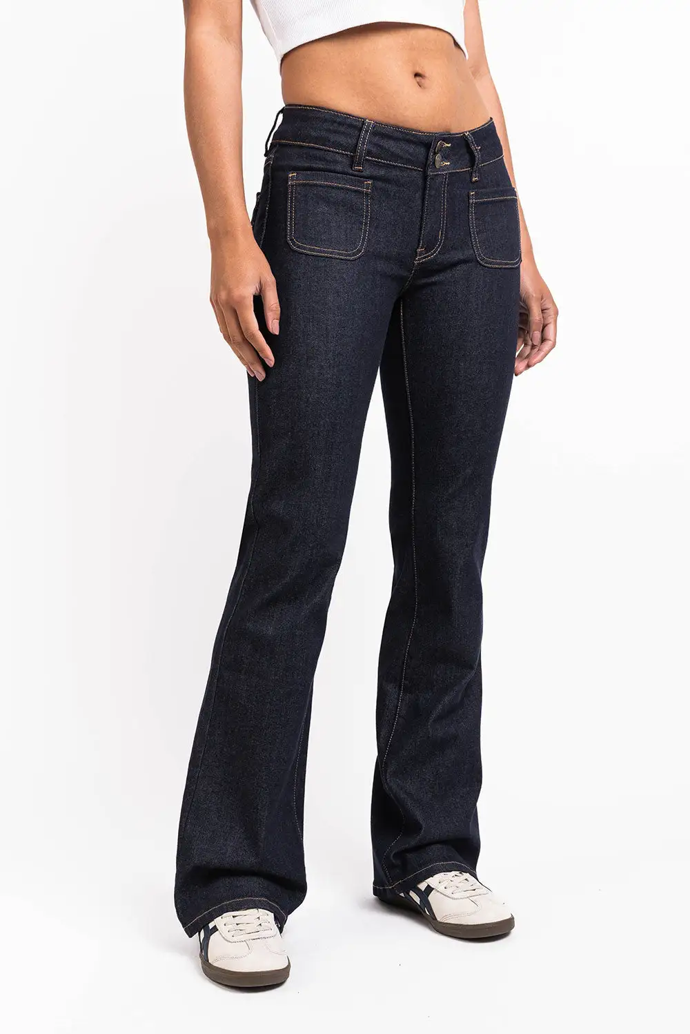 Clean Look Low Rise Bootcut Jeans