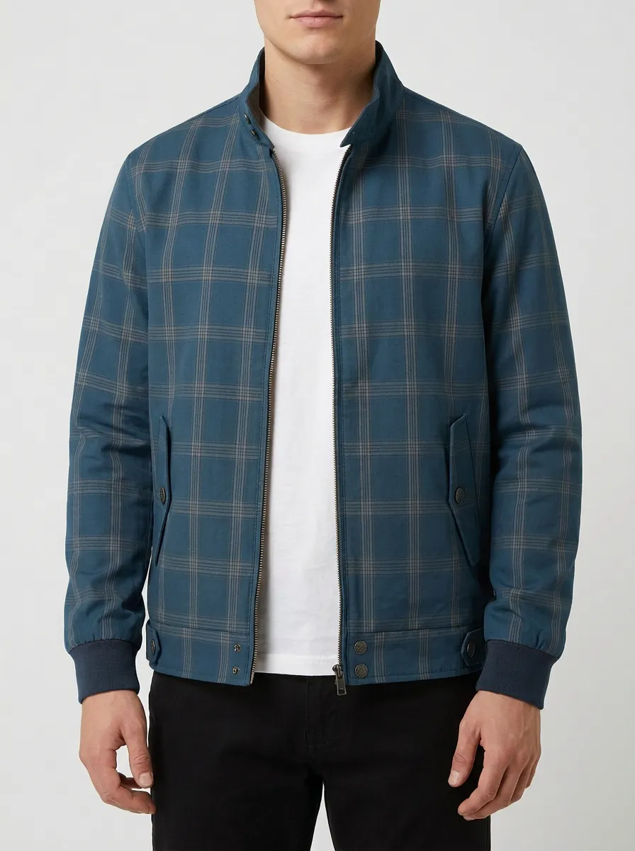 Casual Plaid Jacket