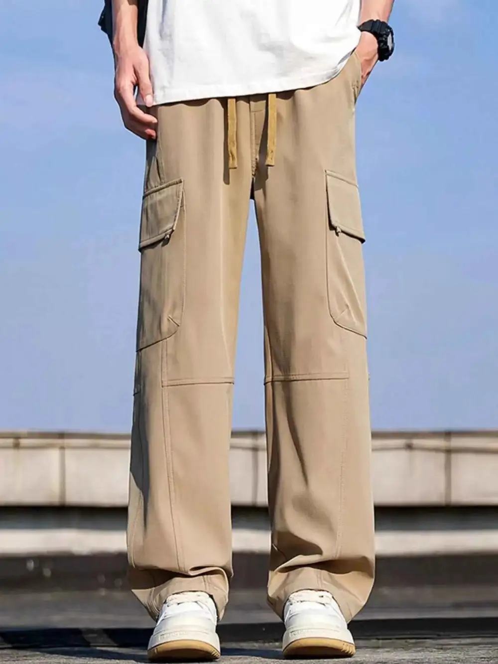 Everyday Cargo Wide Leg Pants
