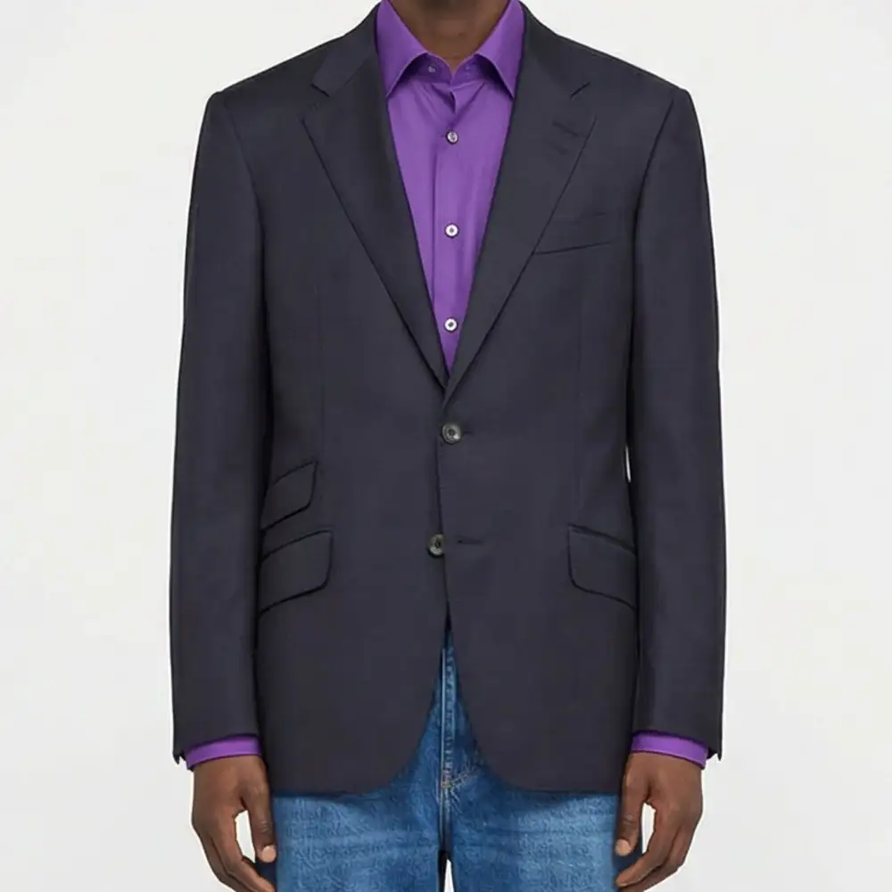 Cashmere Wool Merino Wool Blazer Jacket