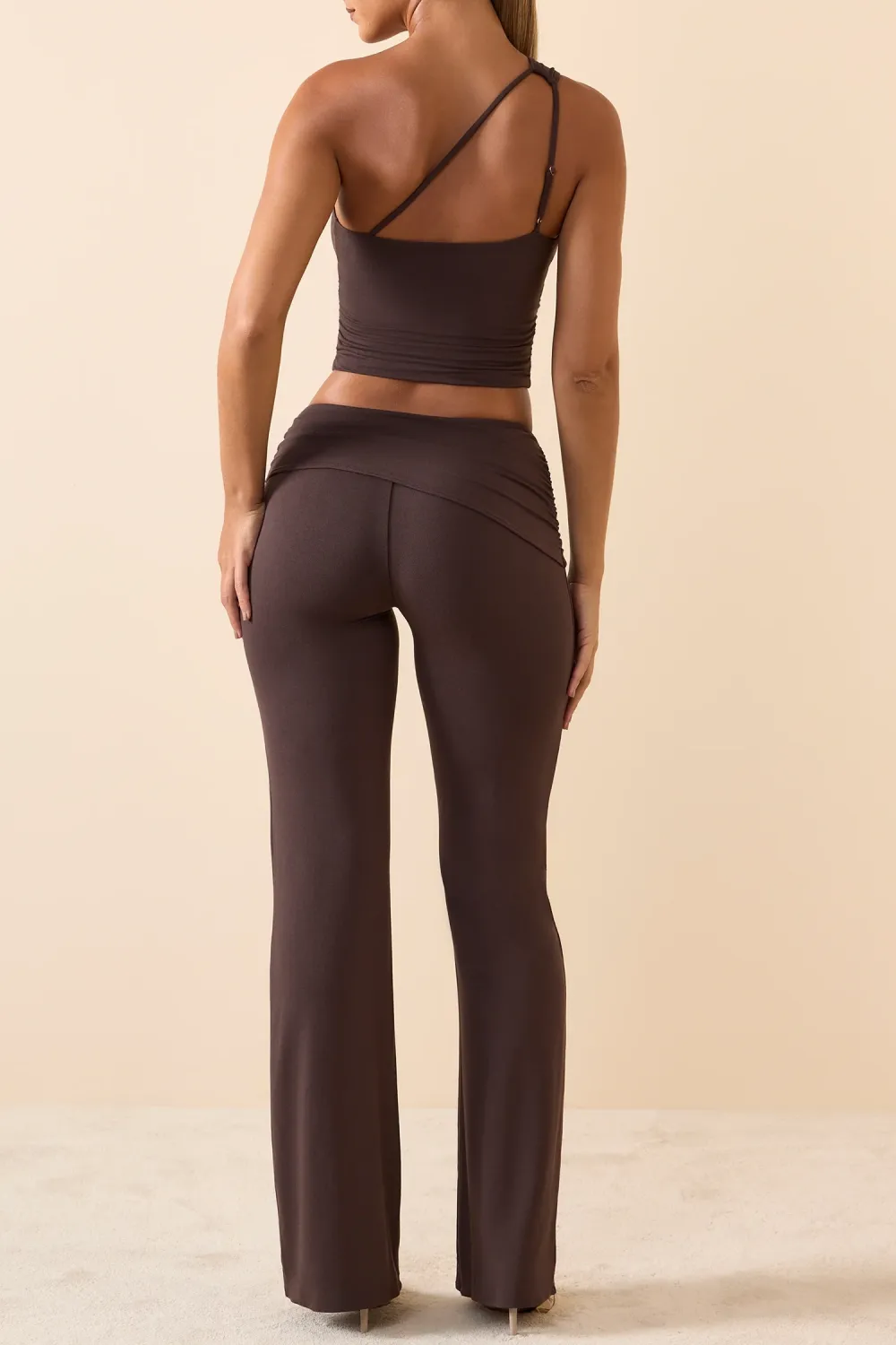 Women's Soft Modal Slim Straight Trousers