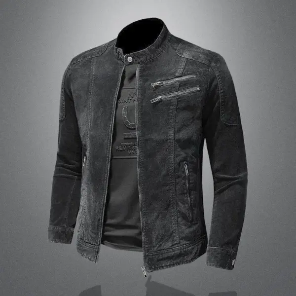 Textured Washed Jacket