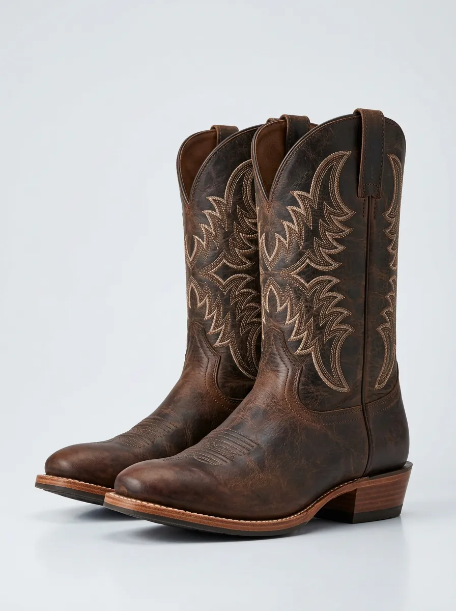 Country Embroidered Everyday Western Boots