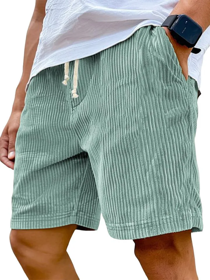 Corduroy Utility Pocket Shorts