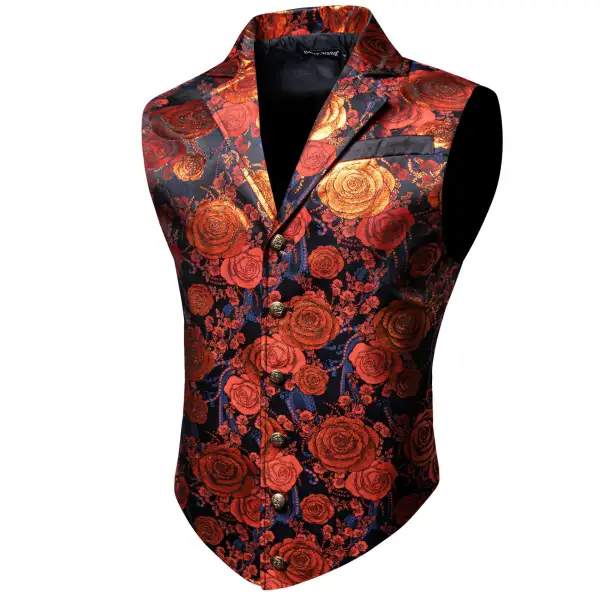 Floral Dress Vest