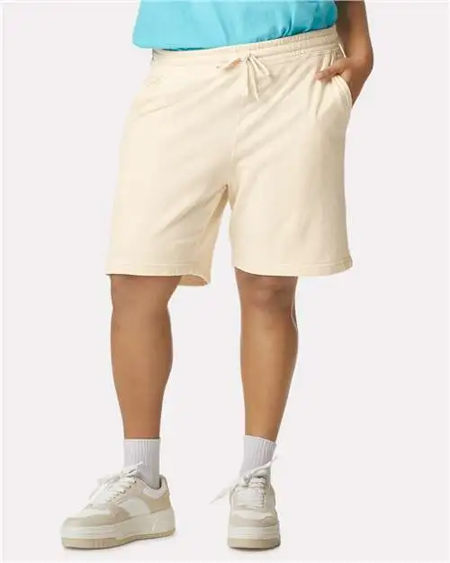 Unisex Fleece Lightweight Garment Dyed Shorts
