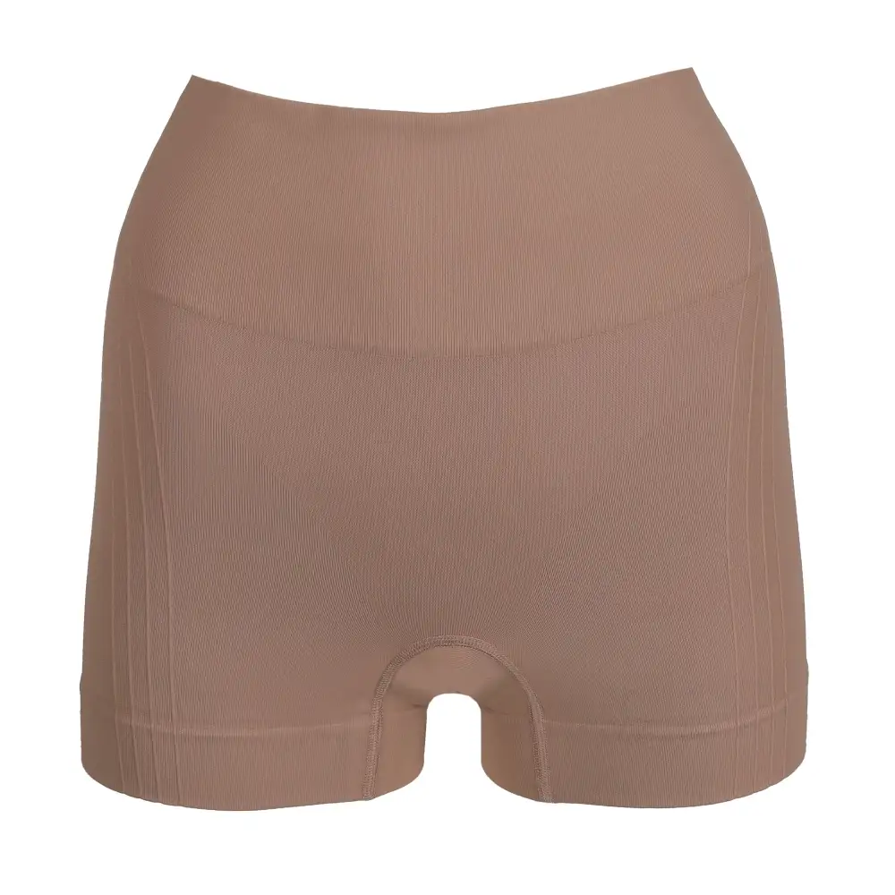 Women's Shaping Panty With High Waist Seamless Elastic Waistband Cotton Gusset Cotton Soft Fabric