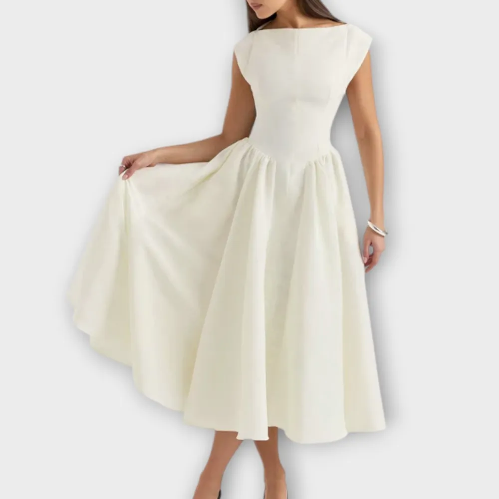 Relaxed Flowing Everyday Midi Dress