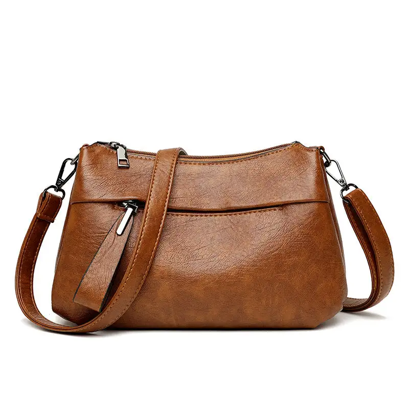 Textured Minimal Crossbody Bag