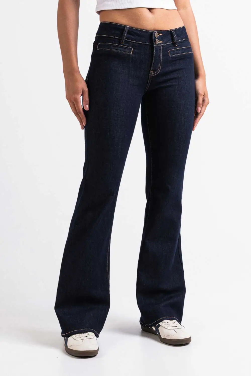 Elevated Low Rise Bootcut Jeans