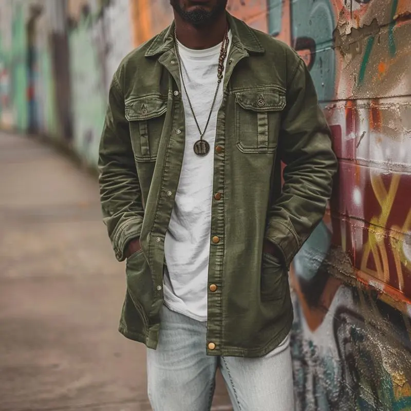 Corduroy Zip Jacket