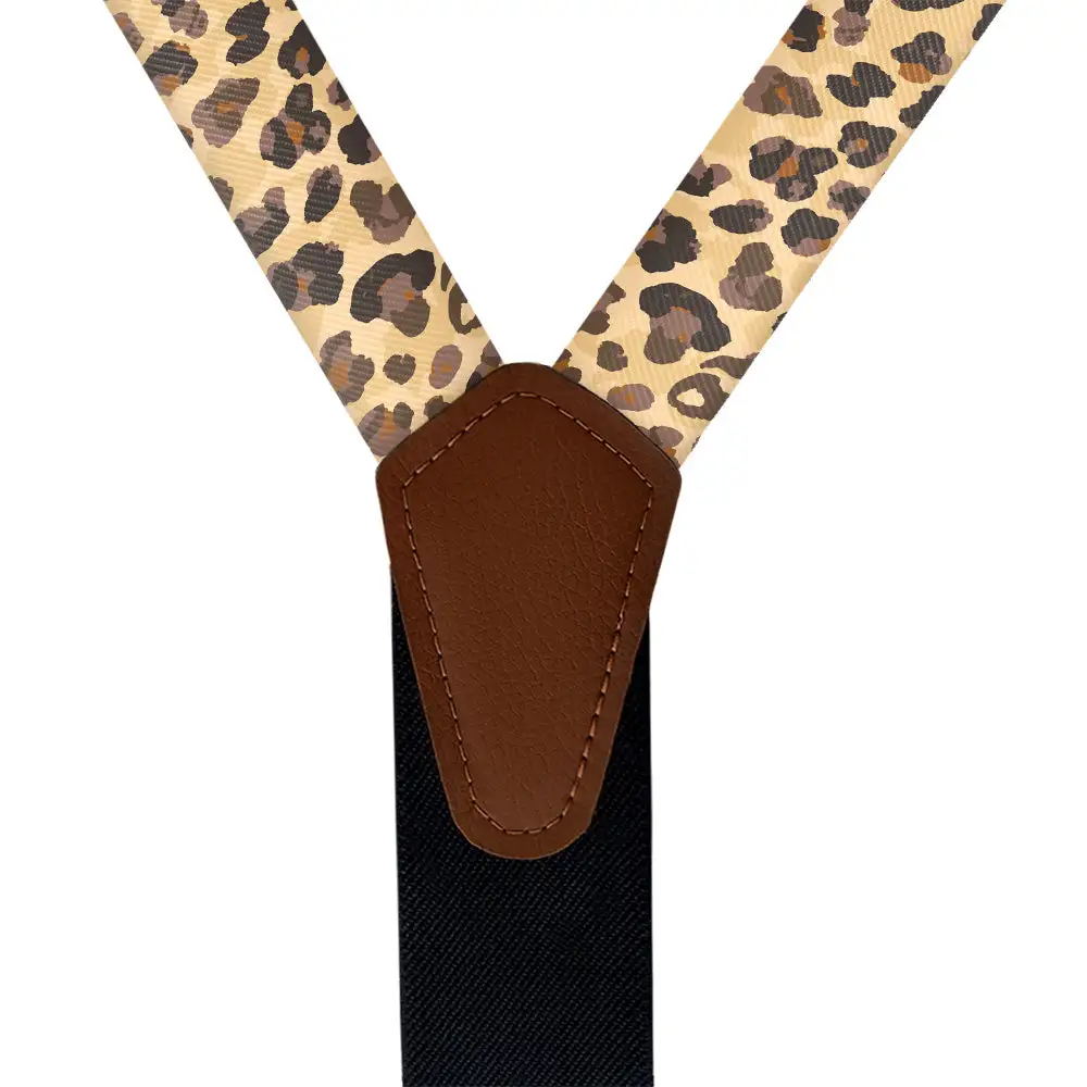 Cheetah Theme Suspenders