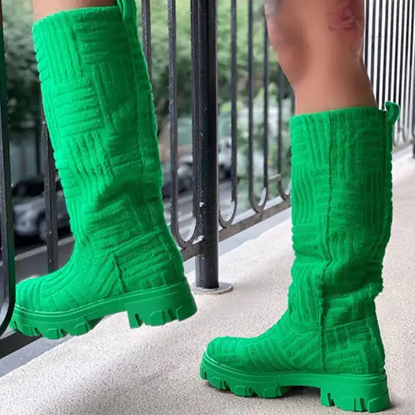 Round Neck Boots