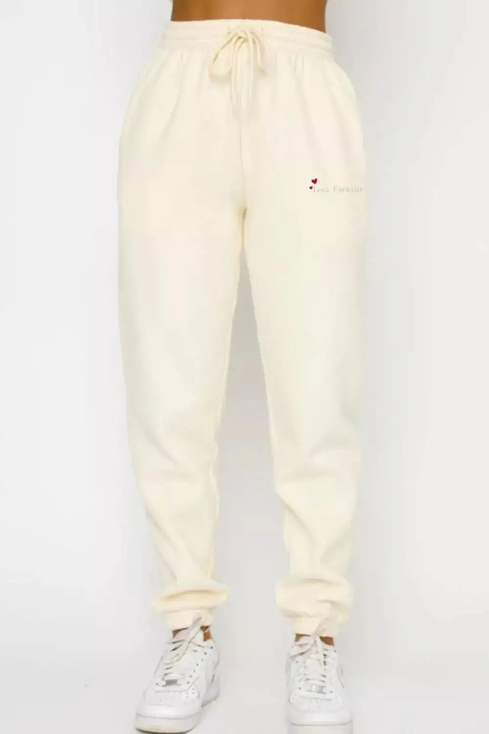 Round Neck Sweatshirt and Joggers Set