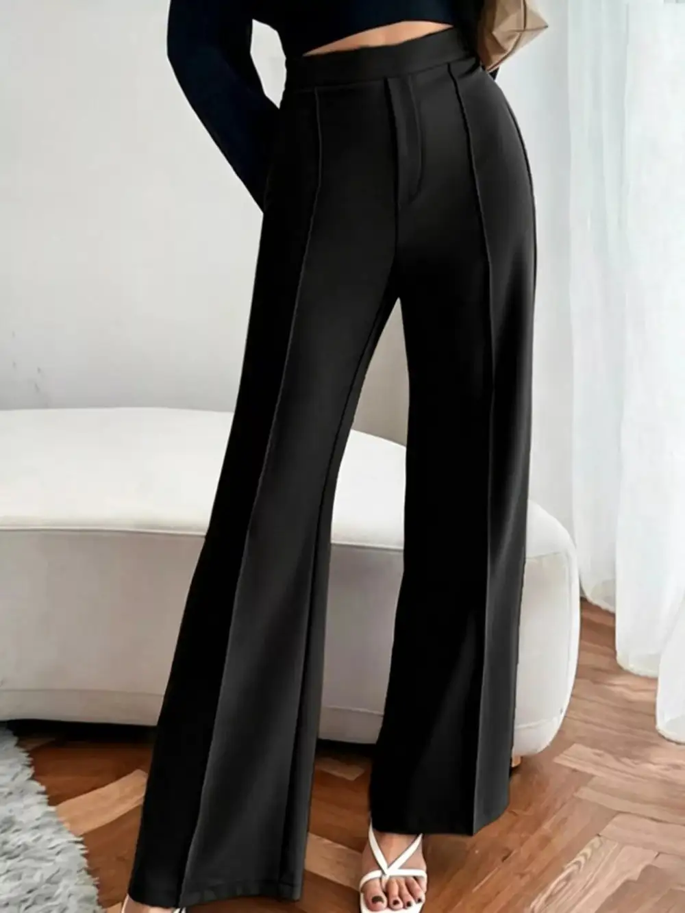 Flare High Waist Everyday Versatile Pants