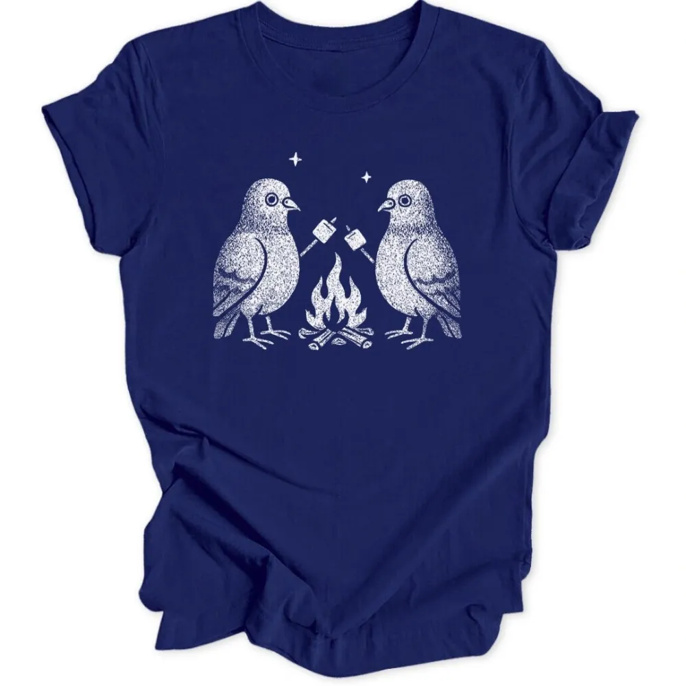 Campfire Birds Unisex T-Shirt