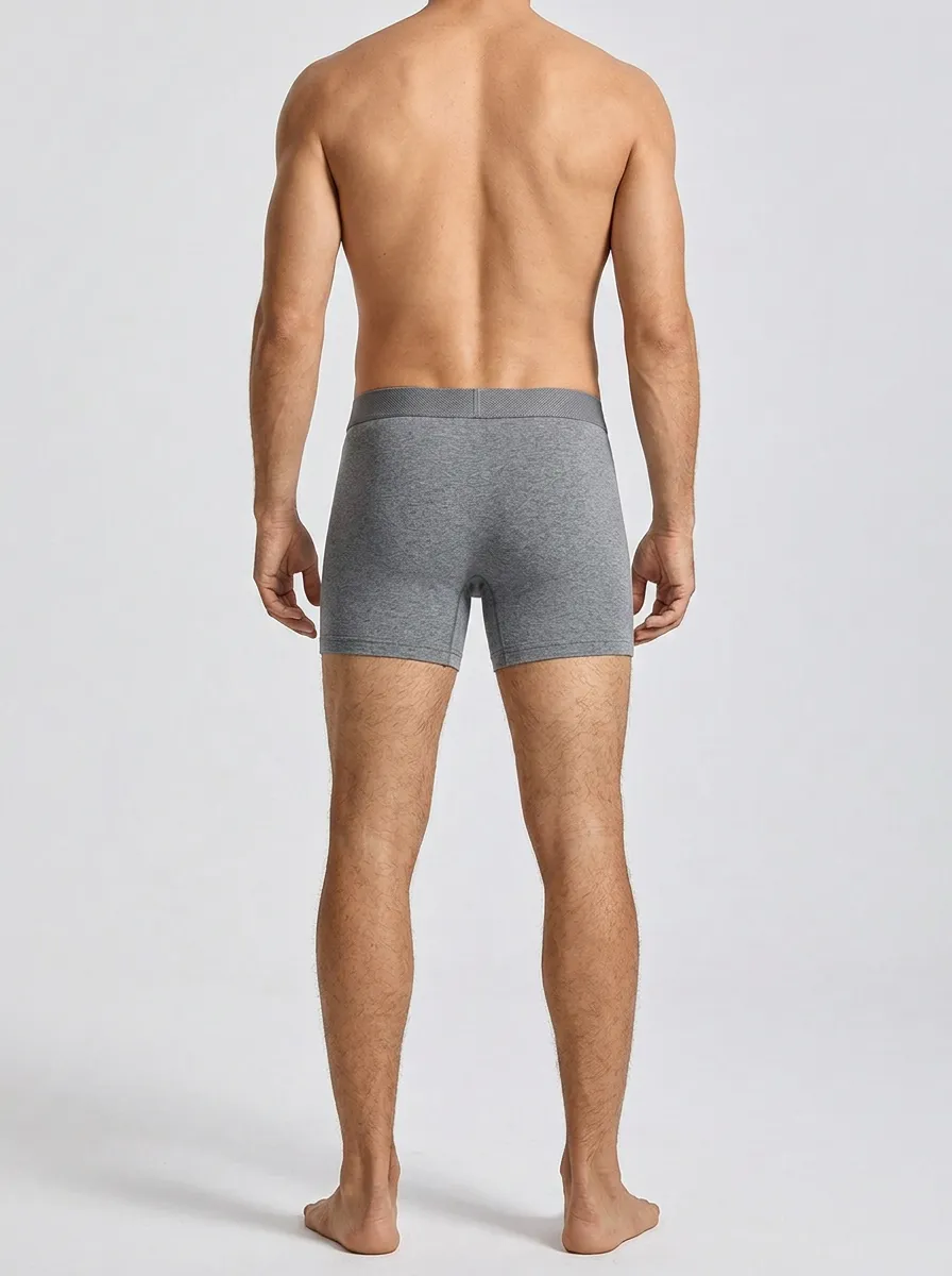 Minimalist Plain Boxer Briefs