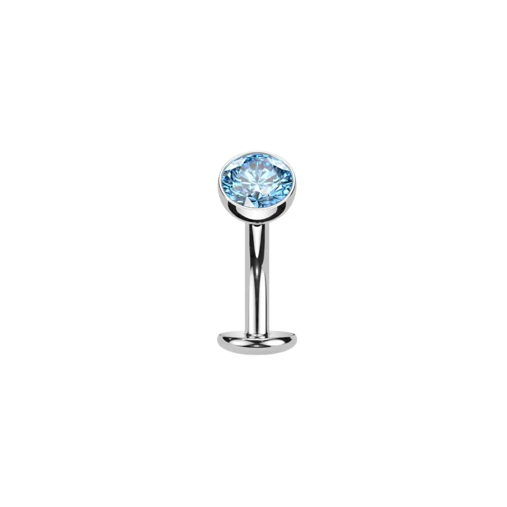 Titanium Opal Belly Ring