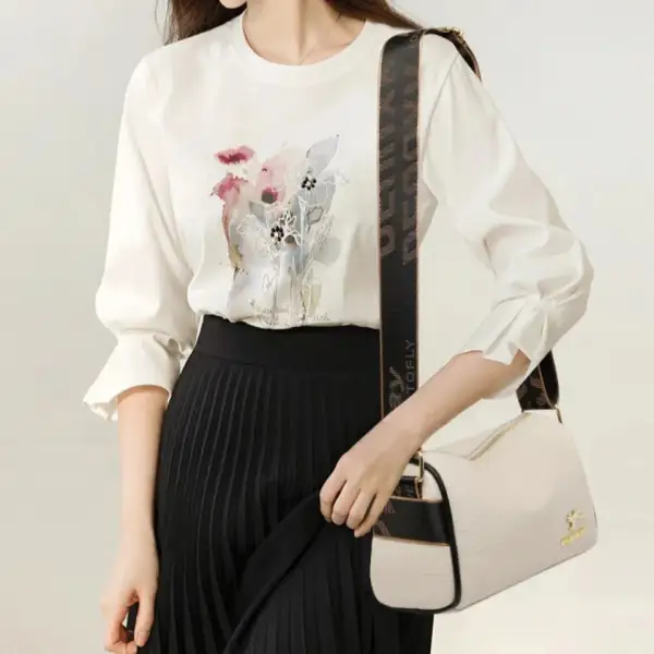Versatile Structured Soft Crossbody Bag