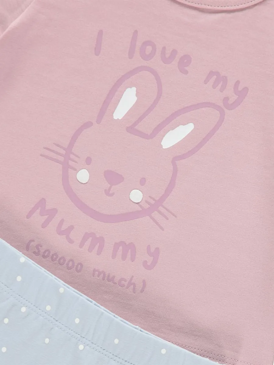 I Love My Mummy T Shirt and Leggings Outfit