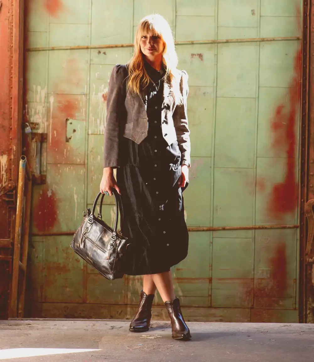 Pointed-Toe Western Boots