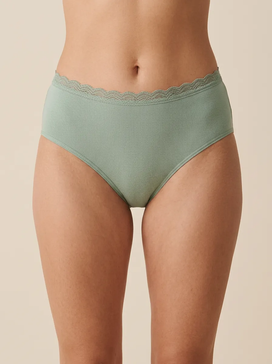 Classic Lace-Trimmed Panties