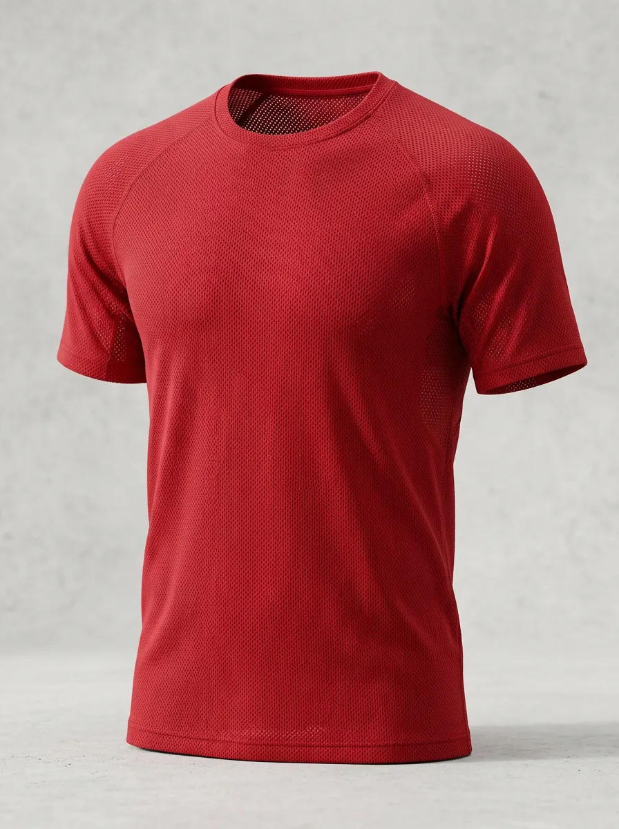 Crewneck Active Men's Crewneck Athletic T-Shirt