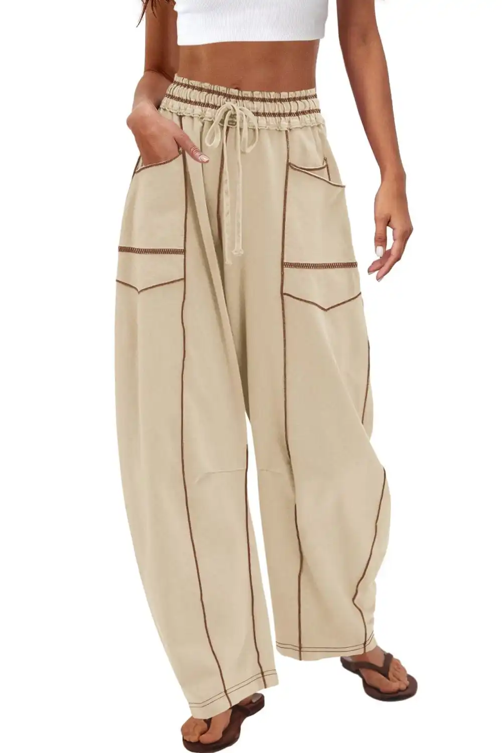 Barrel Graceful Wide Leg Pants