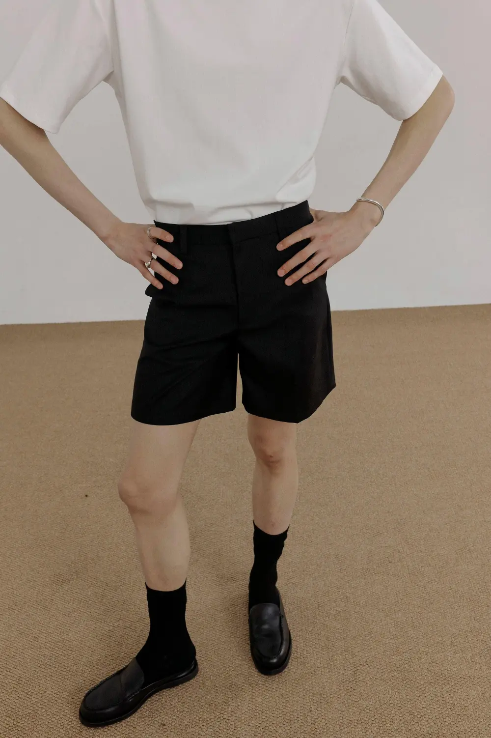 Slim Fit Tailored Shorts