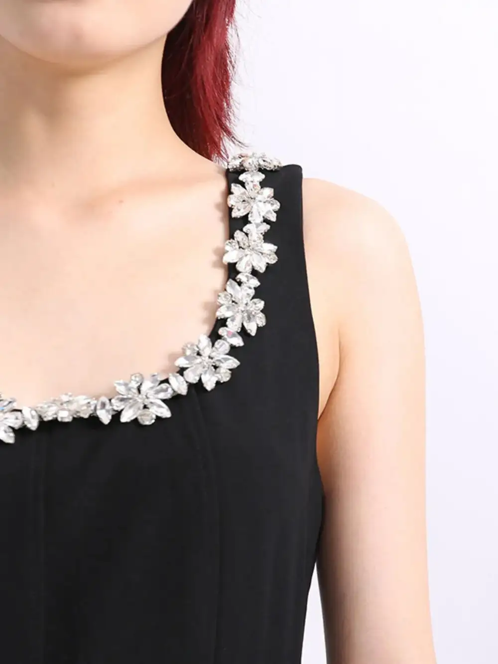 Floral Scoop Neck Sleeveless Dress Casual