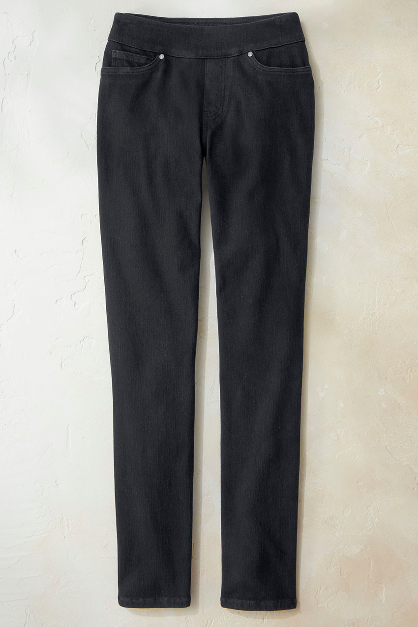 Knit Denim ShapeMe® Slim Leg Jeans