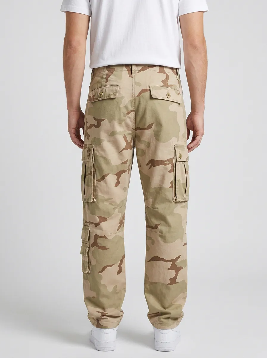 Men's Utility Outdoor Camouflage Cargo Pants