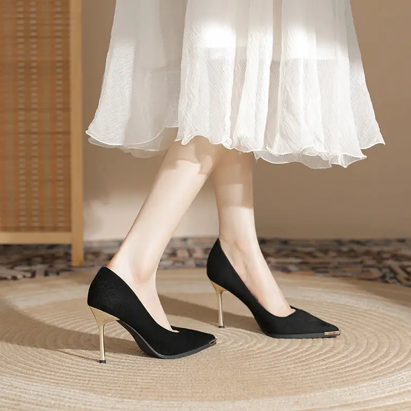 Textured Dress Heels