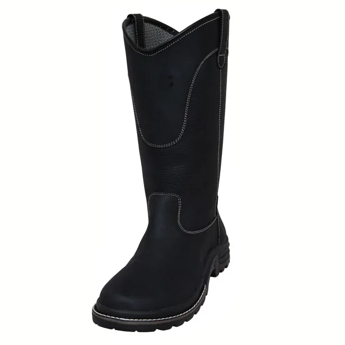 Refined Performance Rubber Sole Everyday Tall Riding Boots