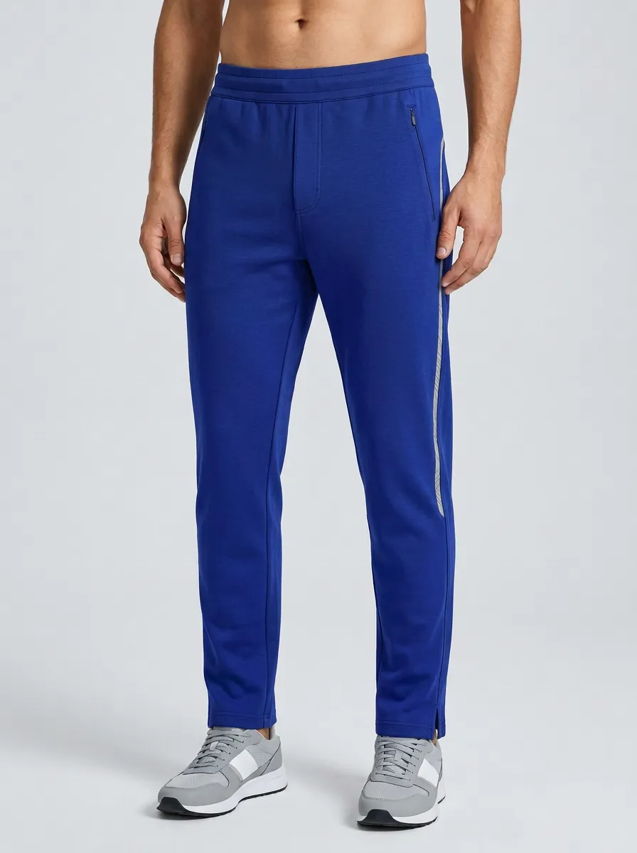 Functional Side Stripe Athletic Shape Men's Sweatpants