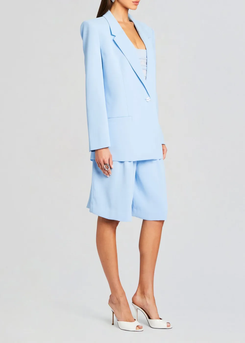 Solid Color Blazer