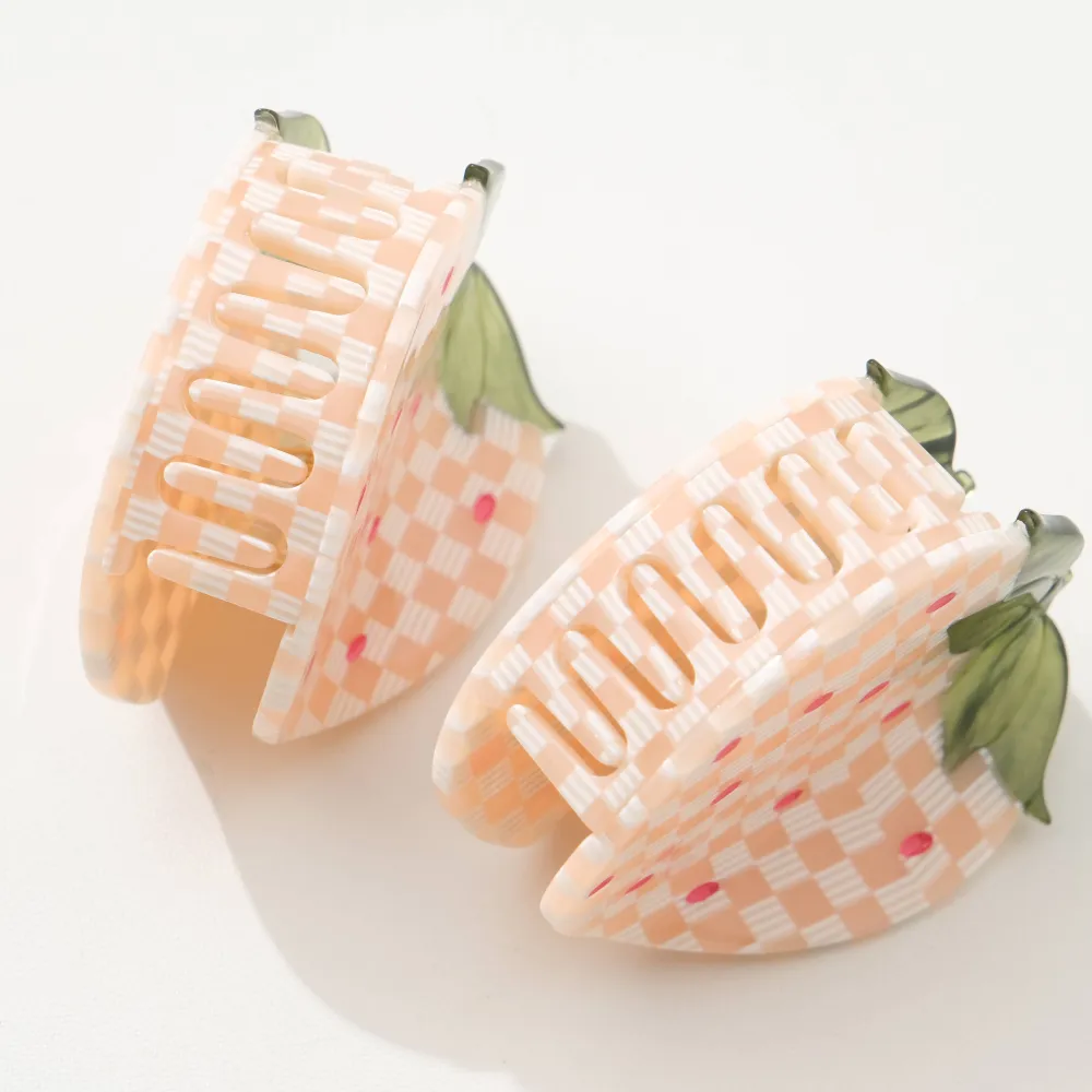Strawberry Pattern Claw Clip