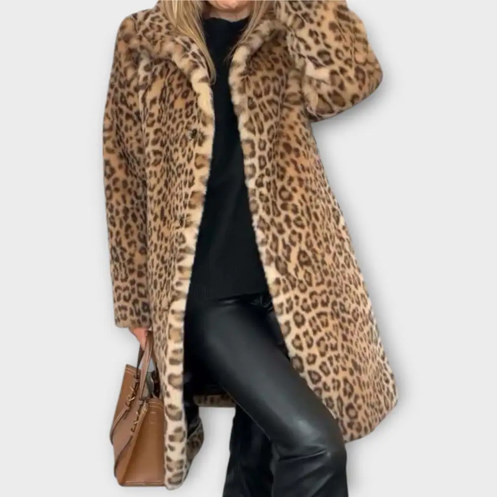 Faux Fur Relaxed Coat