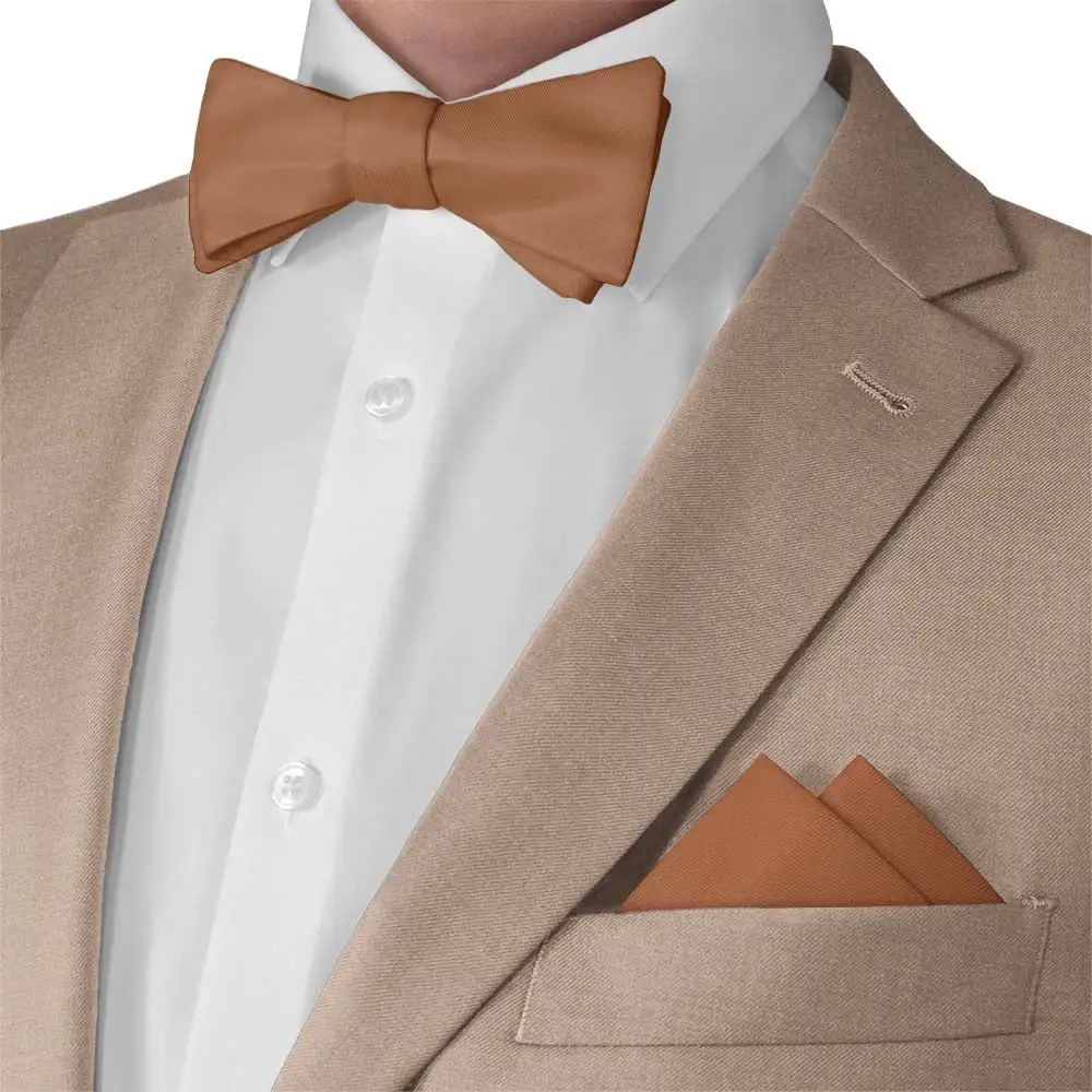 Crisp Coordinated Solid Pocket Square