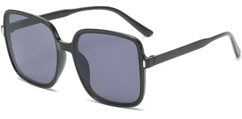 Modern Plastic Square Sunglasses