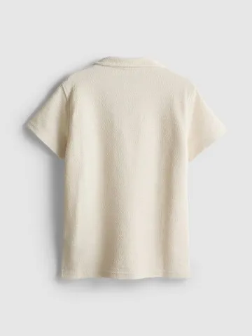 Textured Polo Shirt