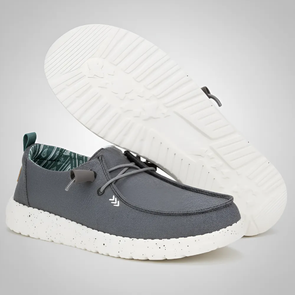 Casual Chambray Low Top Walking Shoes For Women