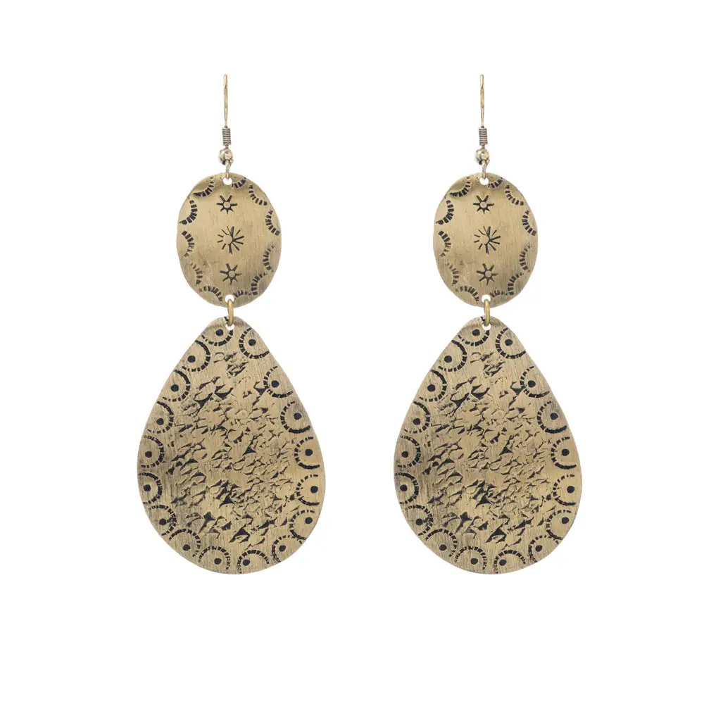Softline Rustic Artful Statement Earrings