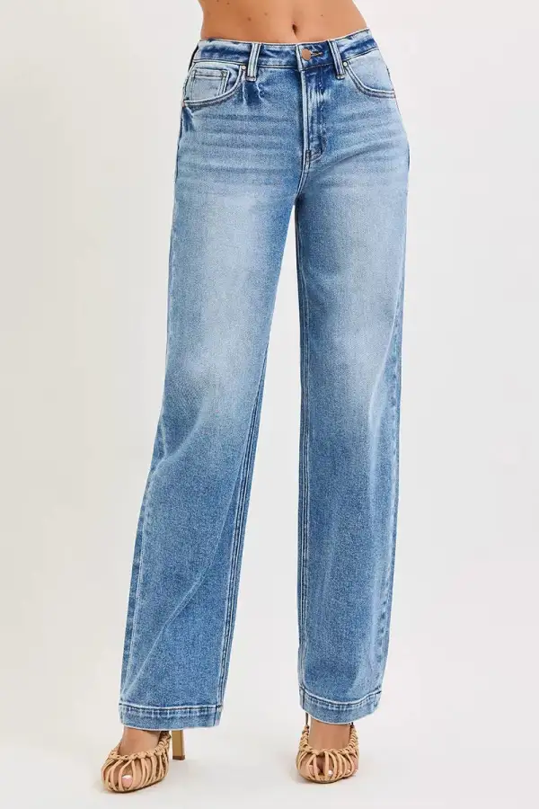 High Rise Baggy Jeans