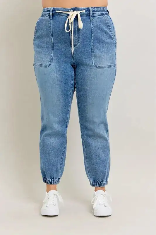 High Waist Denim Pants