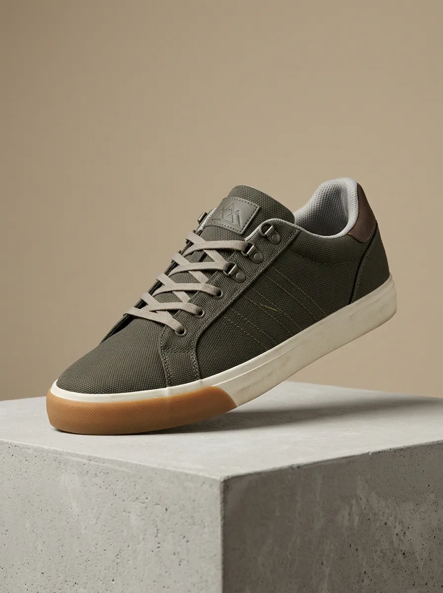 Cozy Graphic Sport Look Men's Casual Sneakers