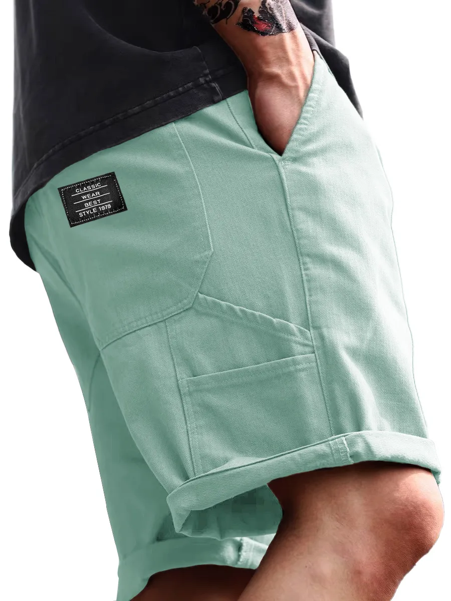 Comfort Fit Utility Pocket Shorts