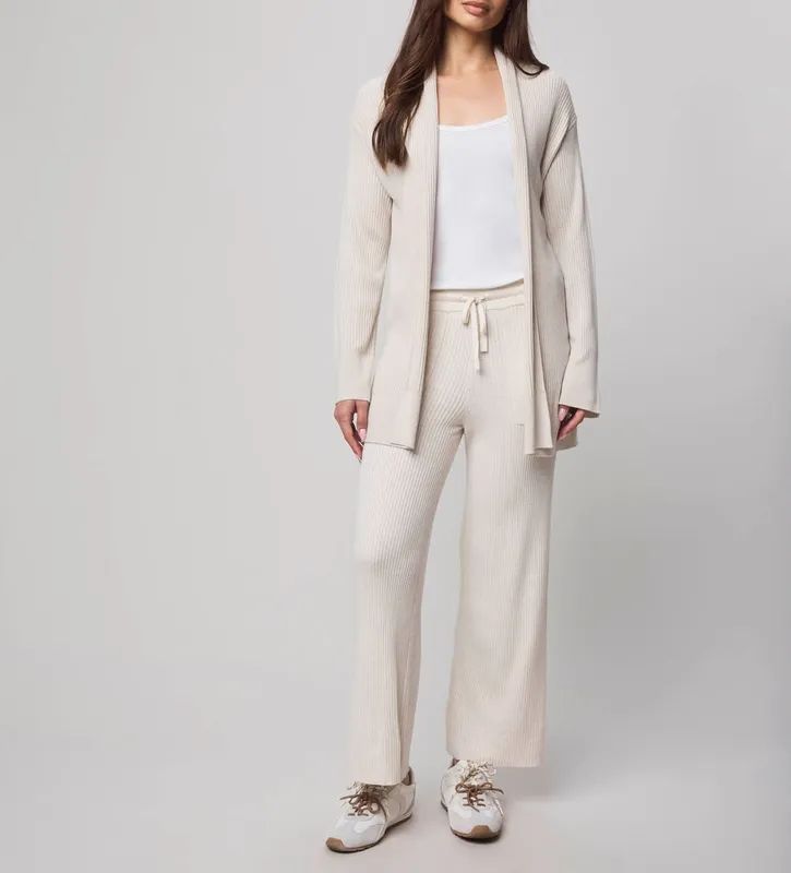 Airy Cashblend Open Cardigan