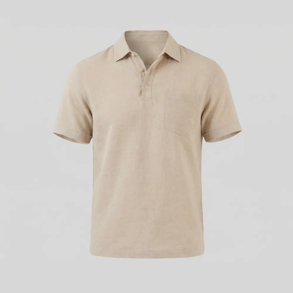 Knit Lightweight Polo Shirt