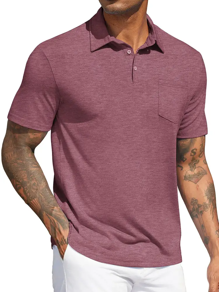 Casual Basic Golf Polo Shirt